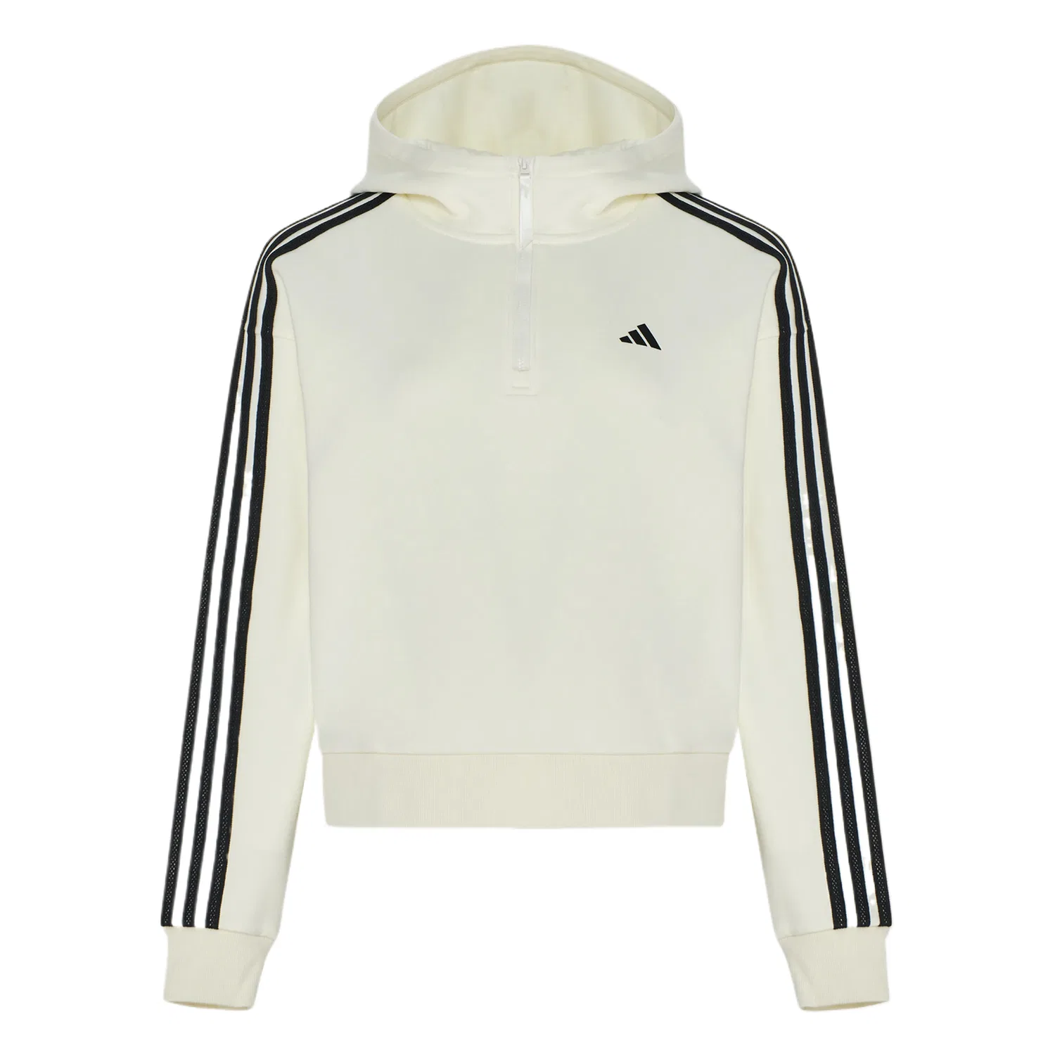 Женский худи с капюшоном Adidas, Jade White