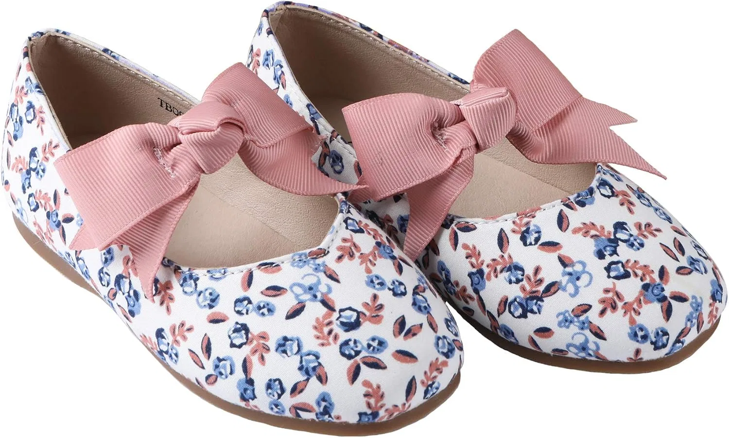 Детские туфли-балетки Мэри Джейн для девочек ContiKids, Bowknot Pink — фото 2