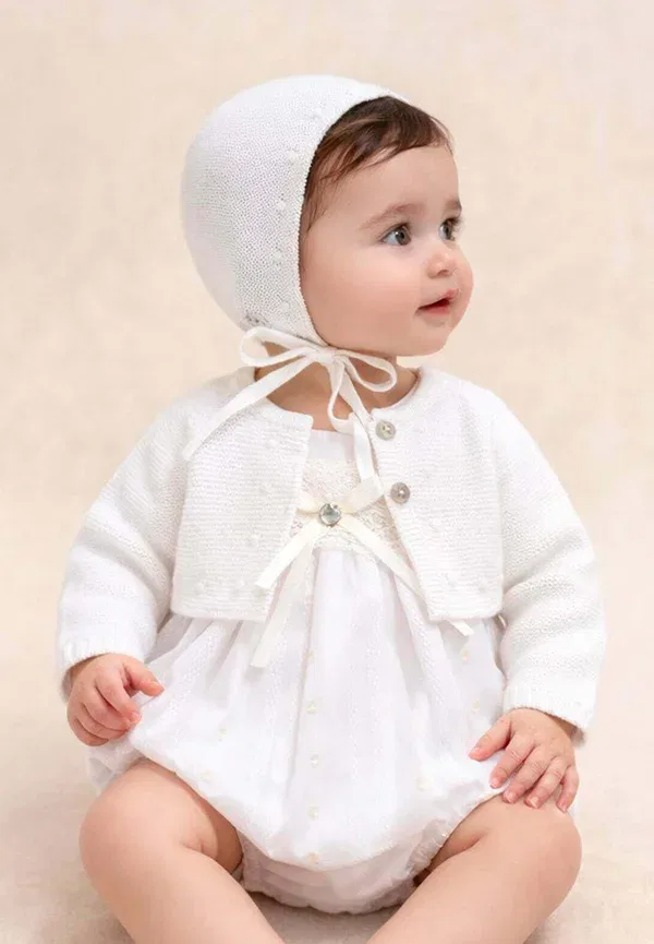 Кардиган хлопковый Cardigan Paz Rodriguez, Crudo