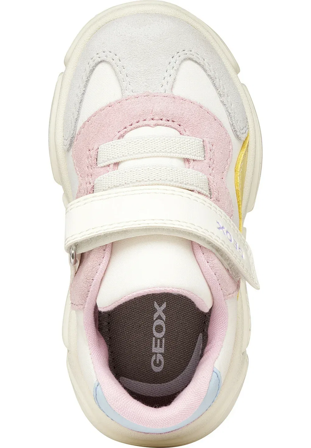 B ciufciuf girl - детские туфельки Geox, Off White Pink — фото 3