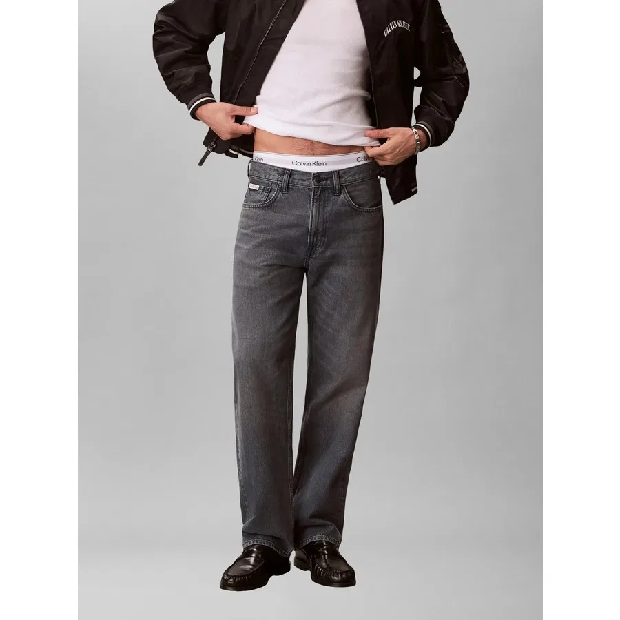 Мужские джинсы Calvin Klein 90S Straight Blue As, Sco, Синий