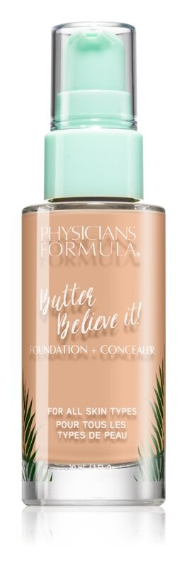 

Кремовый консилер и тональный крем в одном Physicians Formula Butter Believe It!, оттенок Light-to-Medium 30 мл