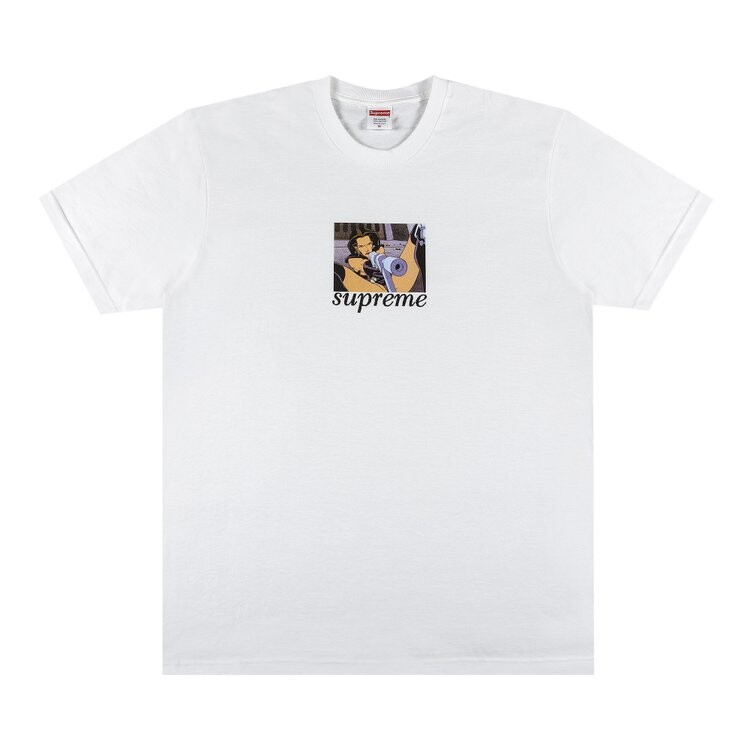 

Футболка Supreme Aeon Flux Gun Tee 'White', белый
