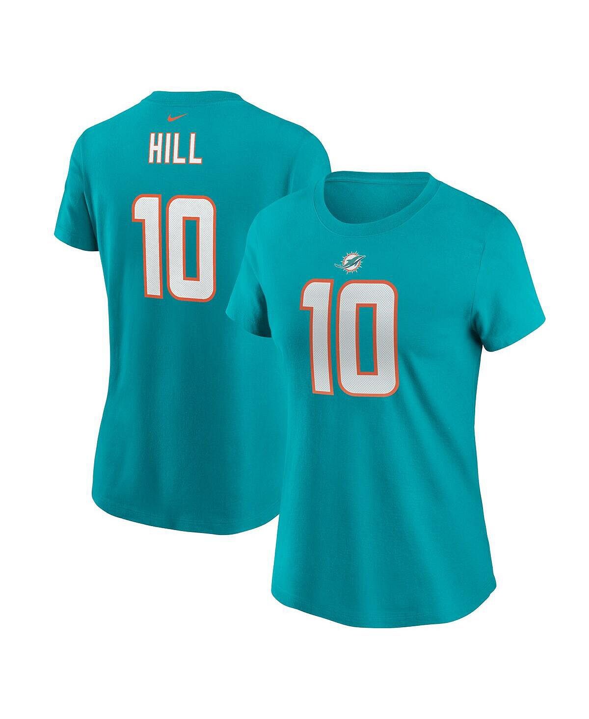 

Женская футболка tyreek hill aqua miami dolphins с именем и номером игрока Nike, Синий, Женская футболка tyreek hill aqua miami dolphins с именем и номером игрока Nike