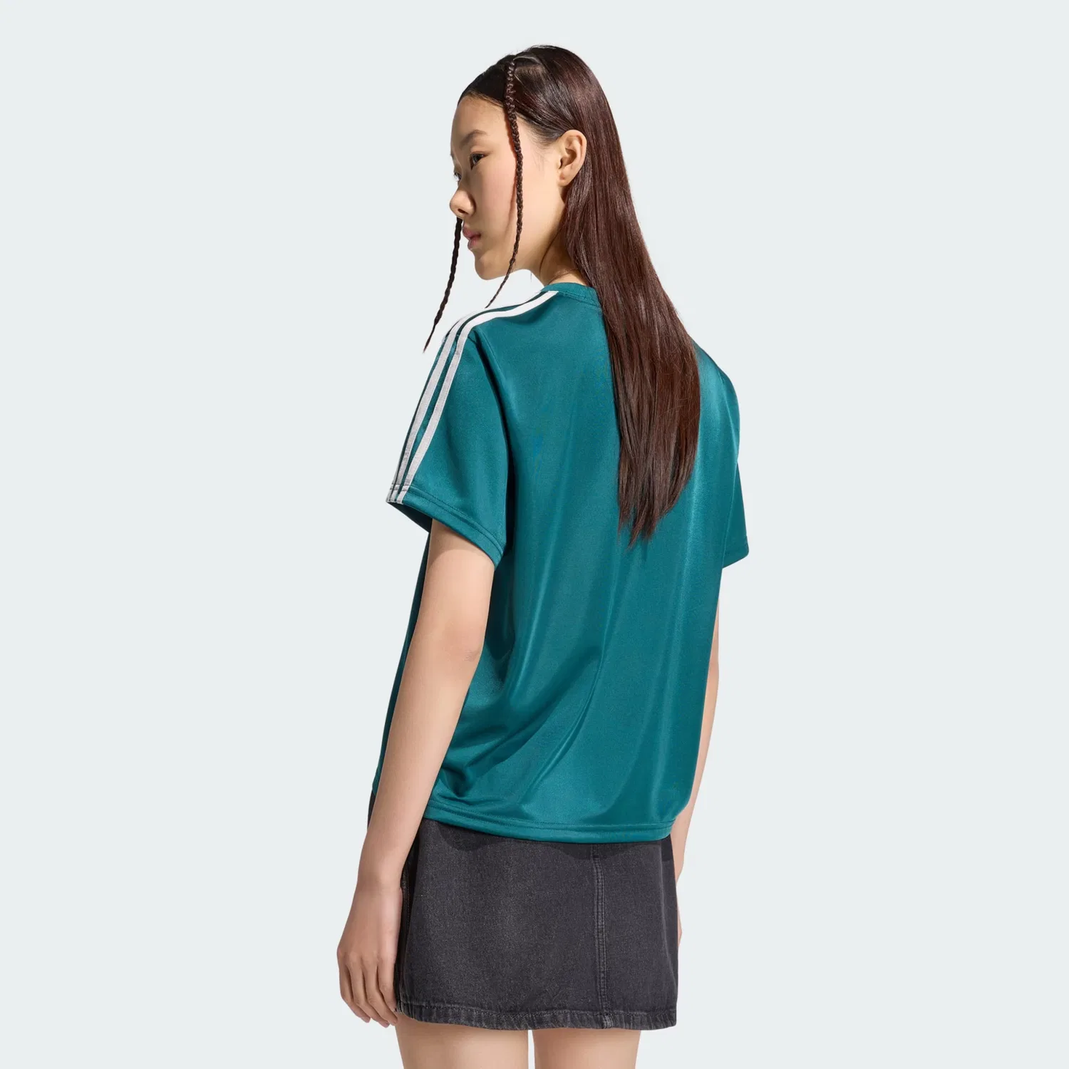 Футболка Adidas Originals Firebird цвета Бетон — фото 3