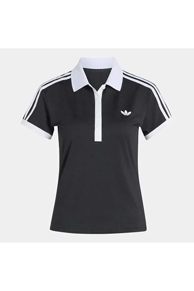 Женская футболка спортивная с принтом Adidas, Black — фото 4