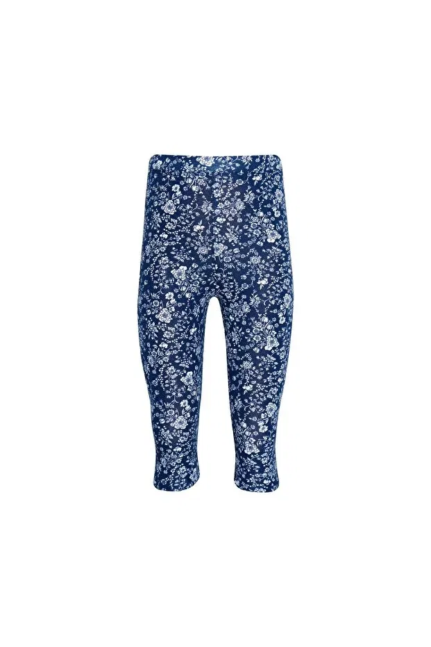 Детские леггинсы для девочек с принтом Midnight Garden Lovetti, Patterned — фото 2