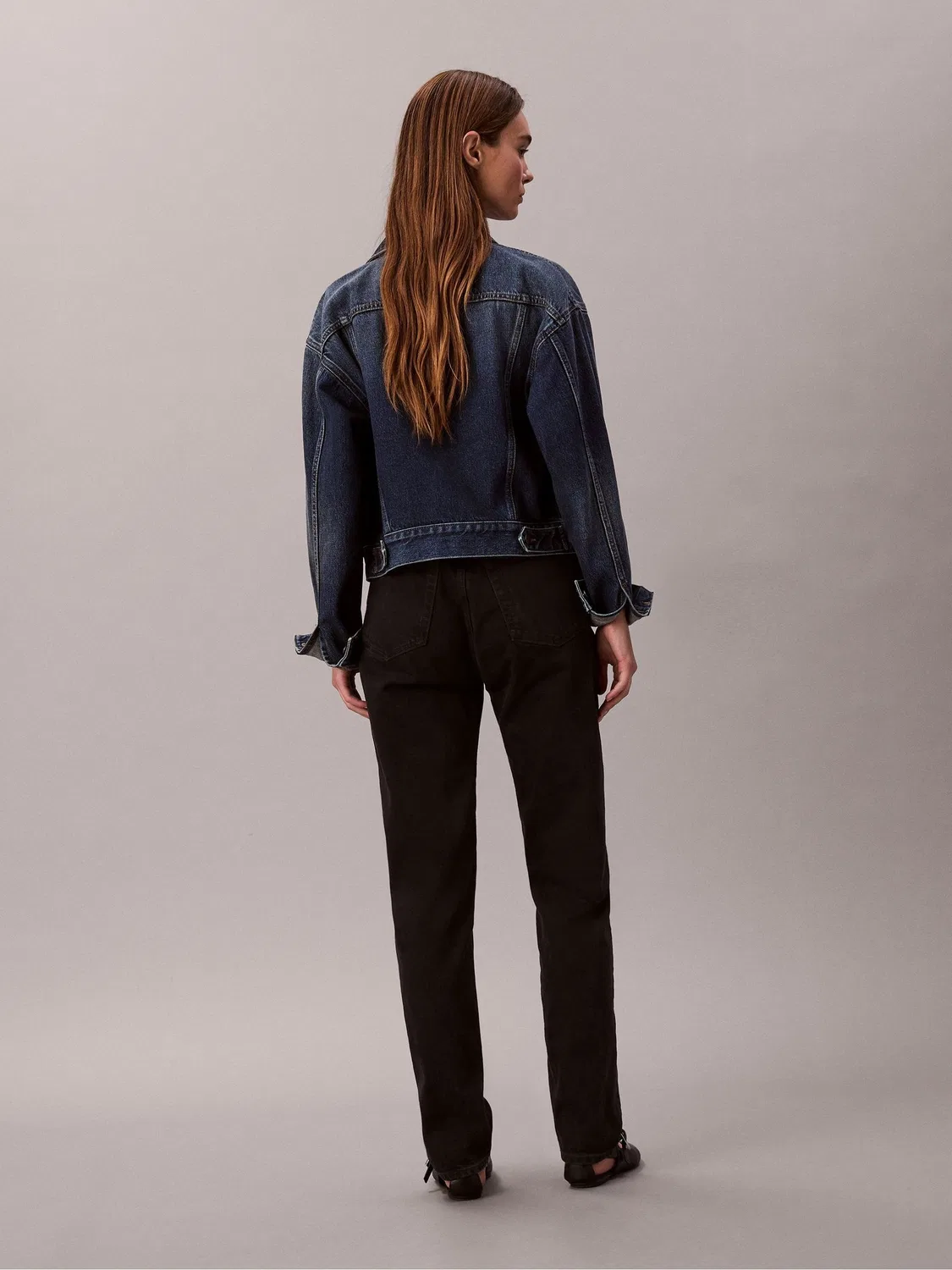 Джинсы Mom Jeans Calvin Klein, черный — фото 2