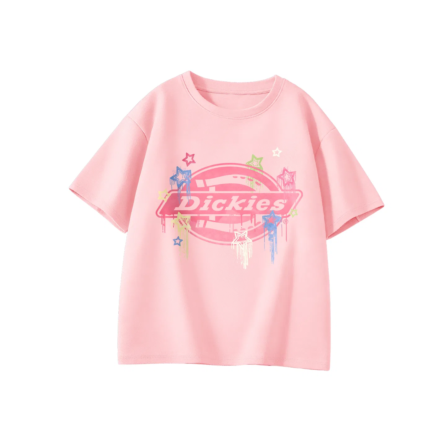 Детская футболка с принтом Stargazer Logo Pink, Dickies, Pink