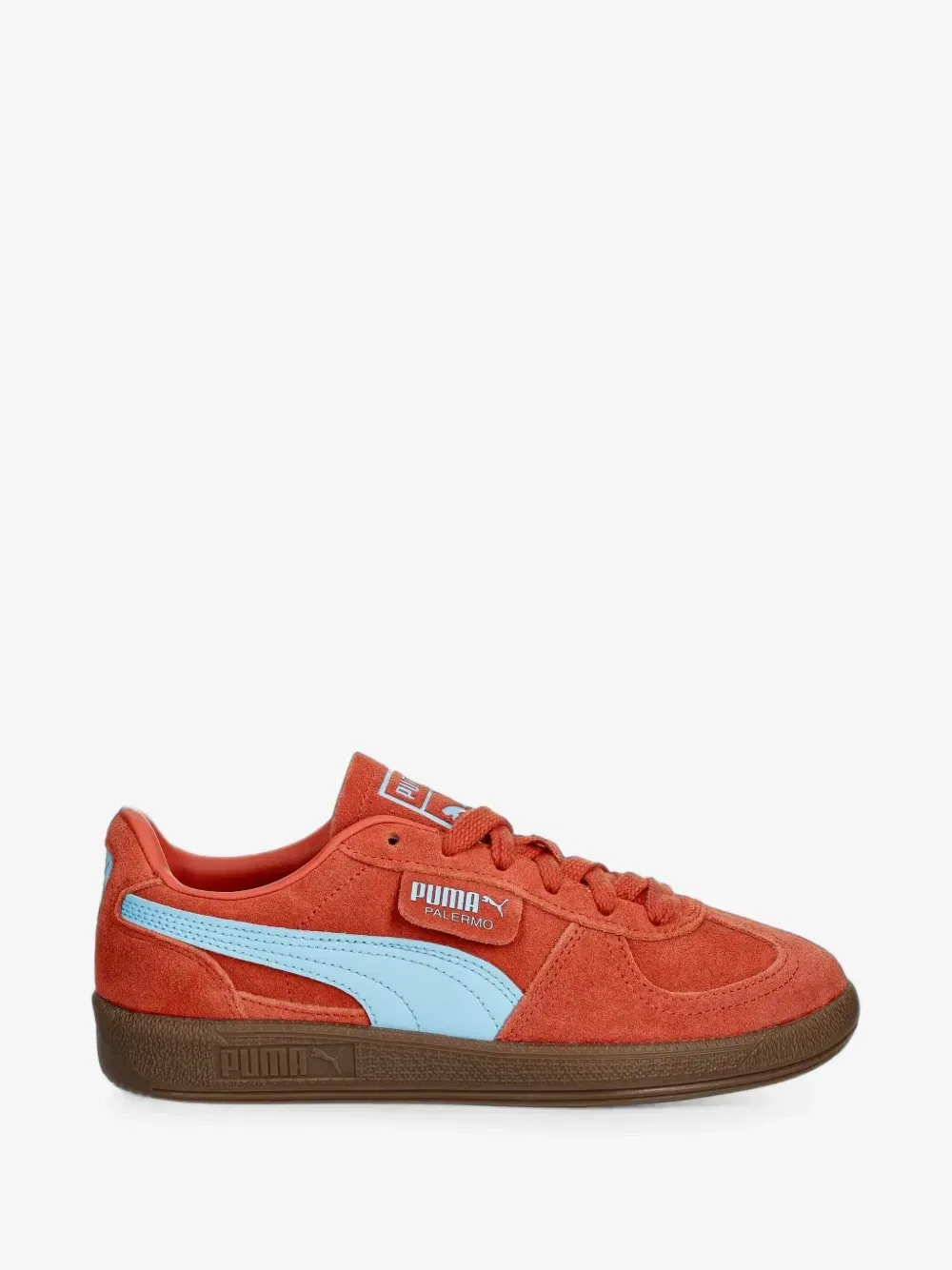 Кроссовки Palermo Puma Kids, красный — фото 2
