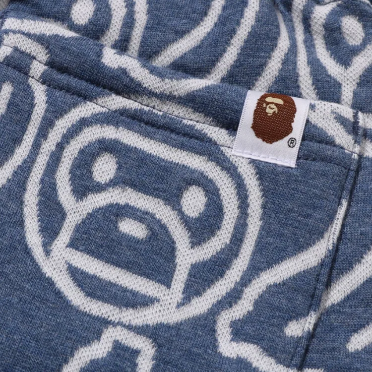 Детские шорты с принтом A Bathing Ape Blue — фото 4