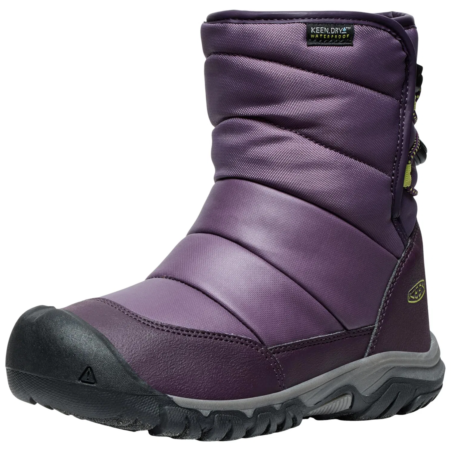 Детские зимние ботинки KEEN Puffrider WP Junior Daiquiri, Violett 909