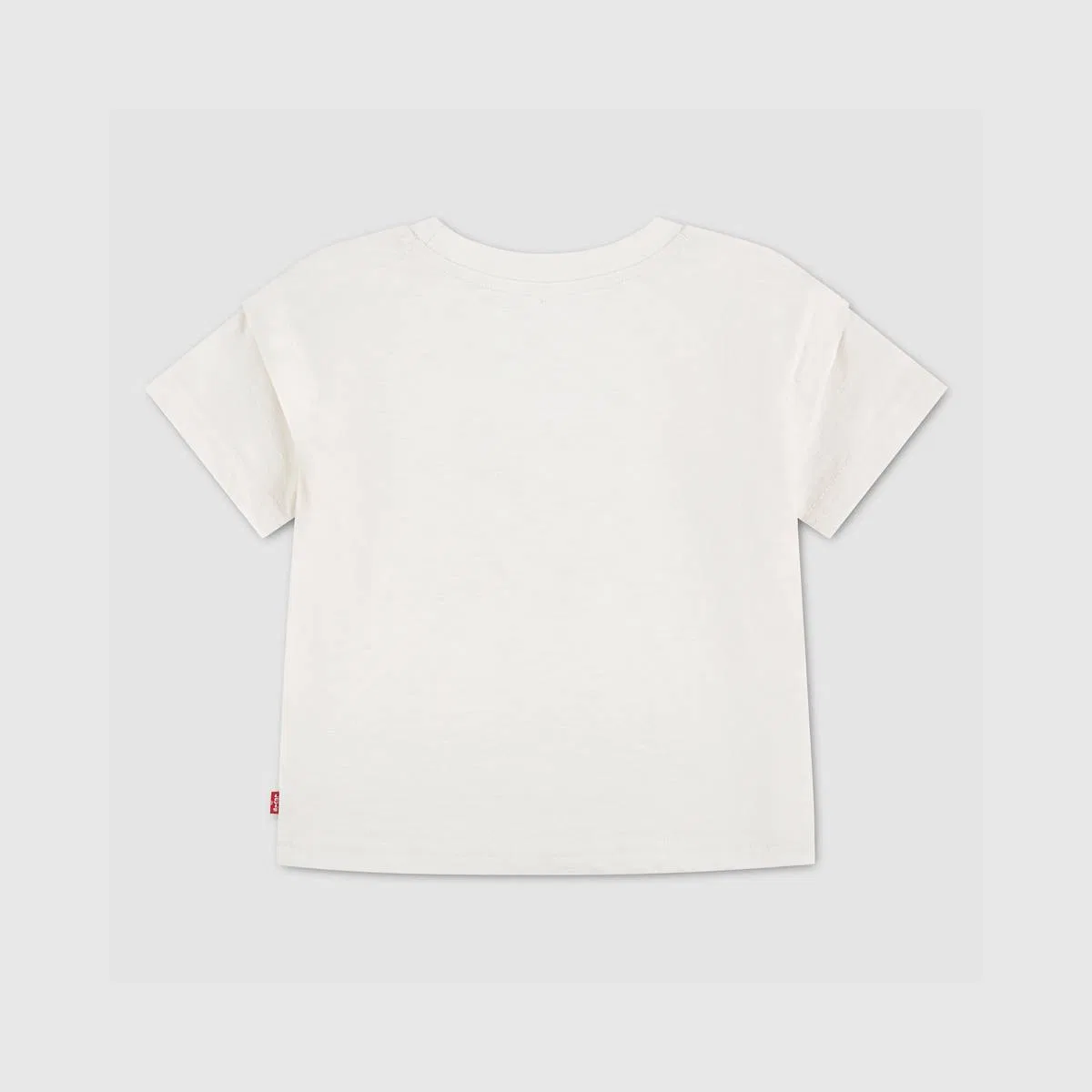 Топ с принтом «фруктовые наклейки» для девочек 7-16 лет Levi's, Egret - White — фото 2