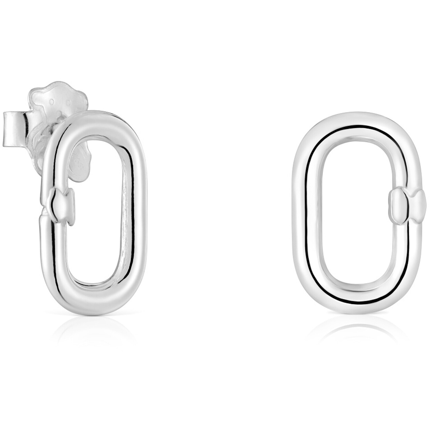 

Серьги Tous Small Hold Oval, серебро