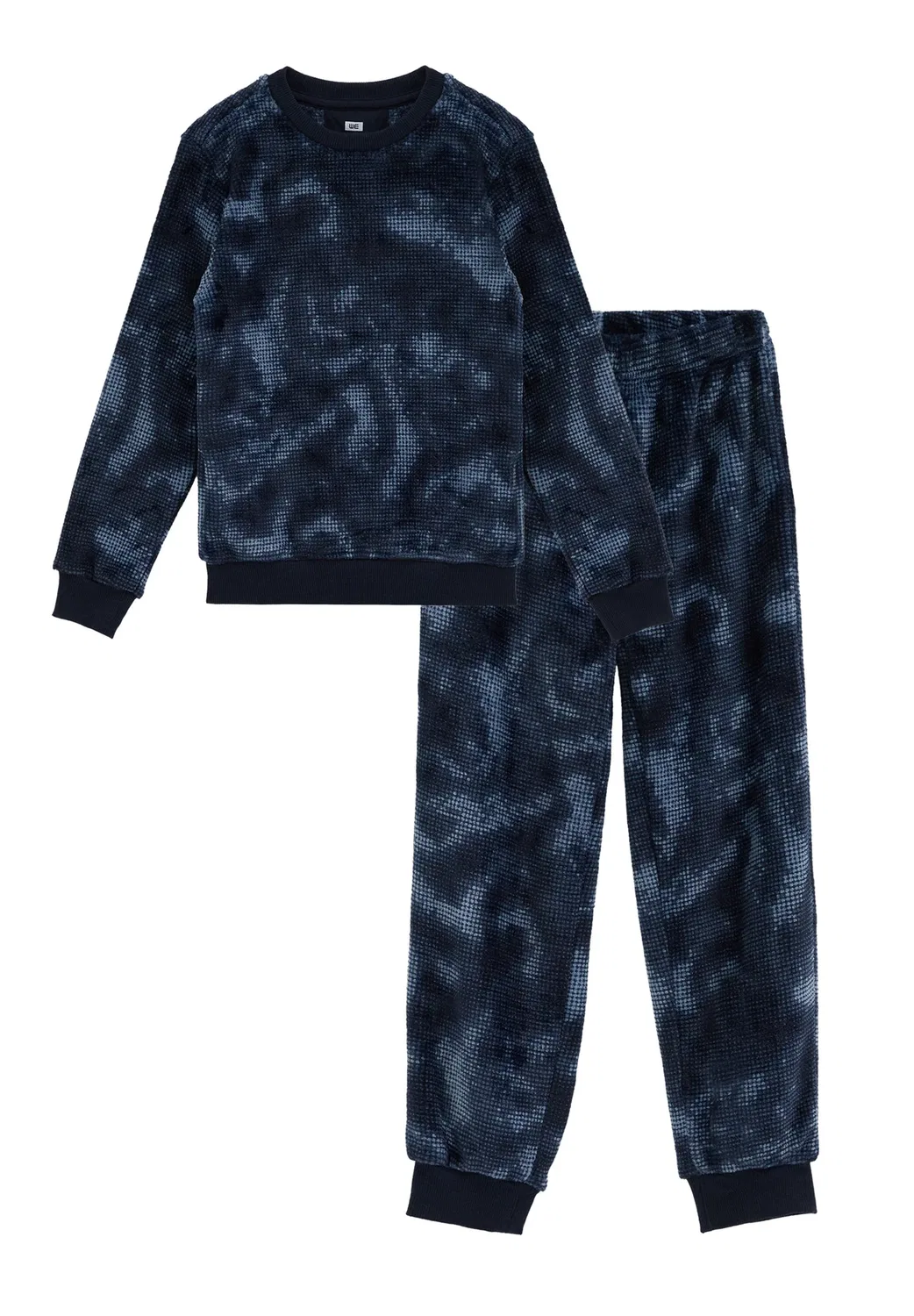 Комплект - пижама We Fashion, Navy Blue — фото 4