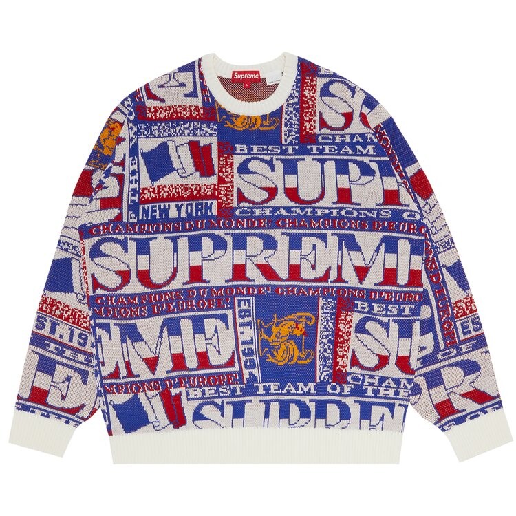 

Свитер Supreme Scarf Sweater 'White', белый