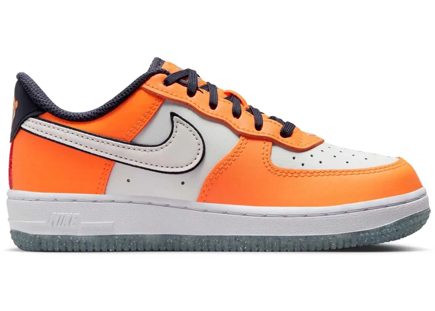 Детские кроссовки Lifestyle Nike Air Force 1 Low SE, Vivid Orange/Gridiron/University Blue/Summit White