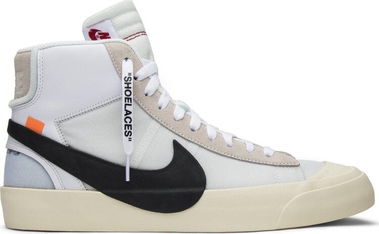 

Лимитированные кроссовки Nike Off-White x Blazer Mid 'The Ten', белый, Белый;серый, Лимитированные кроссовки Nike Off-White x Blazer Mid 'The Ten', белый