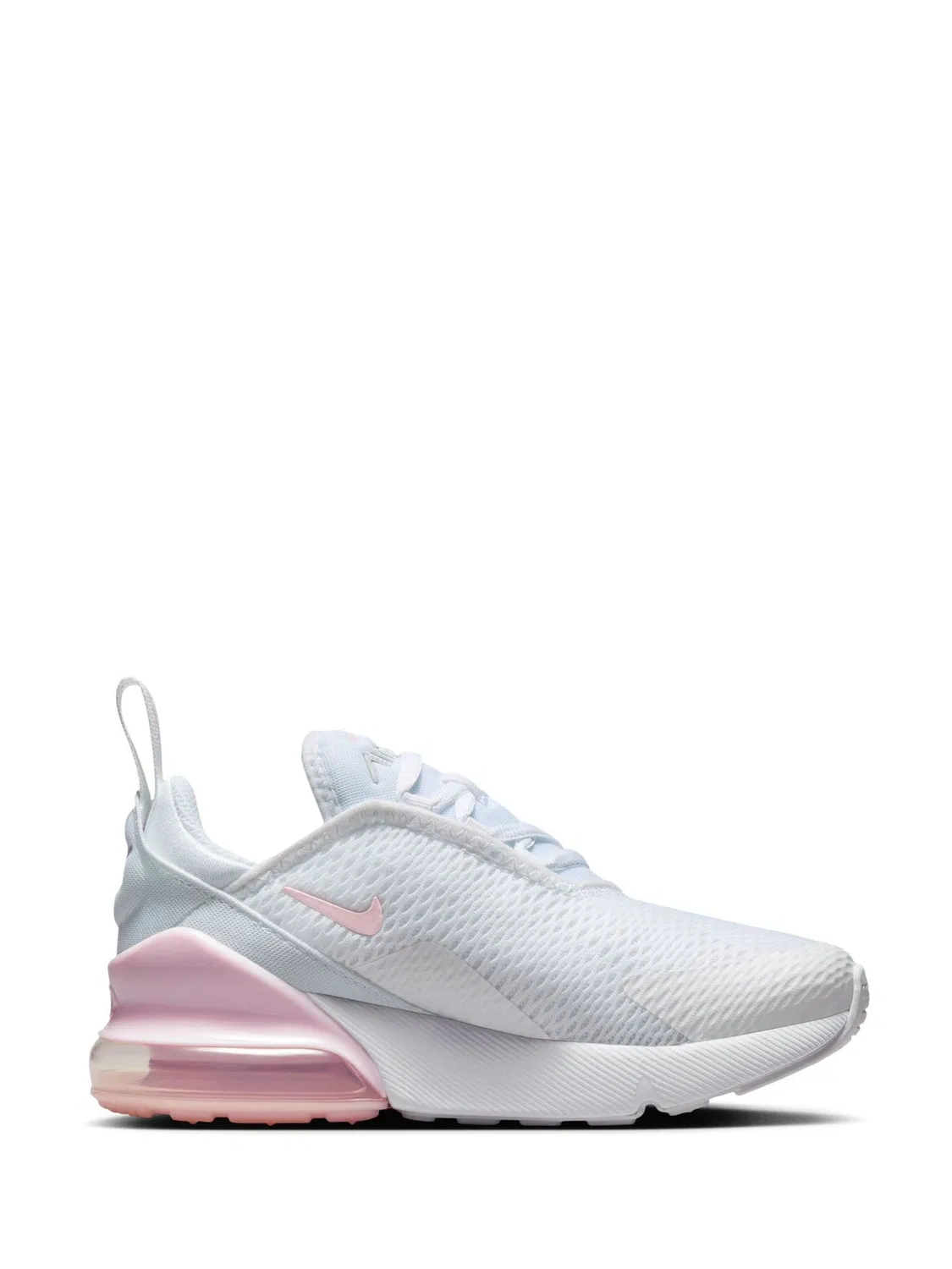 Кроссовки Nike Air Max 270, белый/розовый пена — фото 3