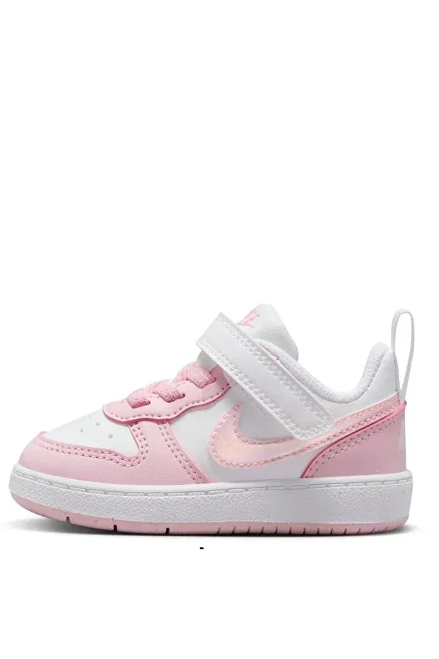 Детские кроссовки для девочек текстильные Glam Nike, Pink — фото 2
