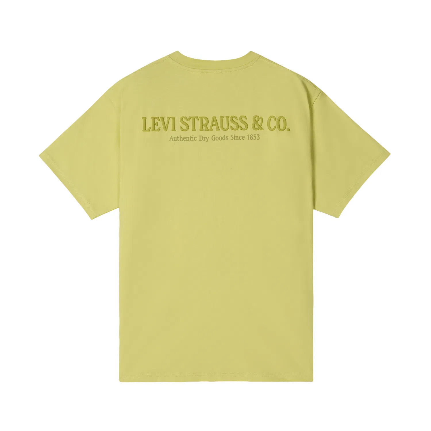 Детская футболка хлопковая Levis, Yellow — фото 3