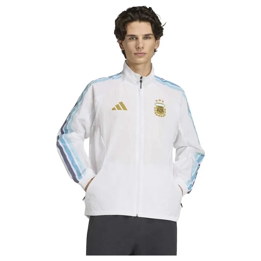 Мужская куртка с капюшоном AFA H AN JK adidas, Белый — фото 2