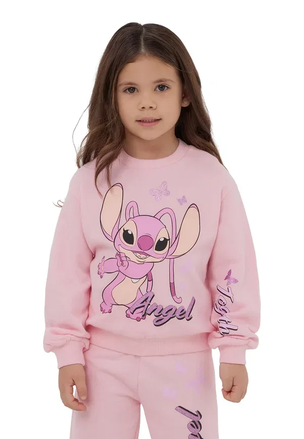 Свитшот с принтом Sweatshirt Terranova, Rosa, розовый — фото 4