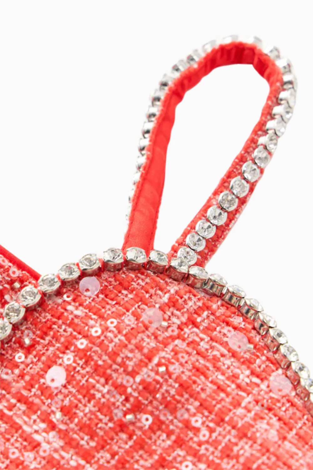 Топ с принтом сердец Odelia Heart-Shaped Top in Tweed Marlo Kids — фото 4