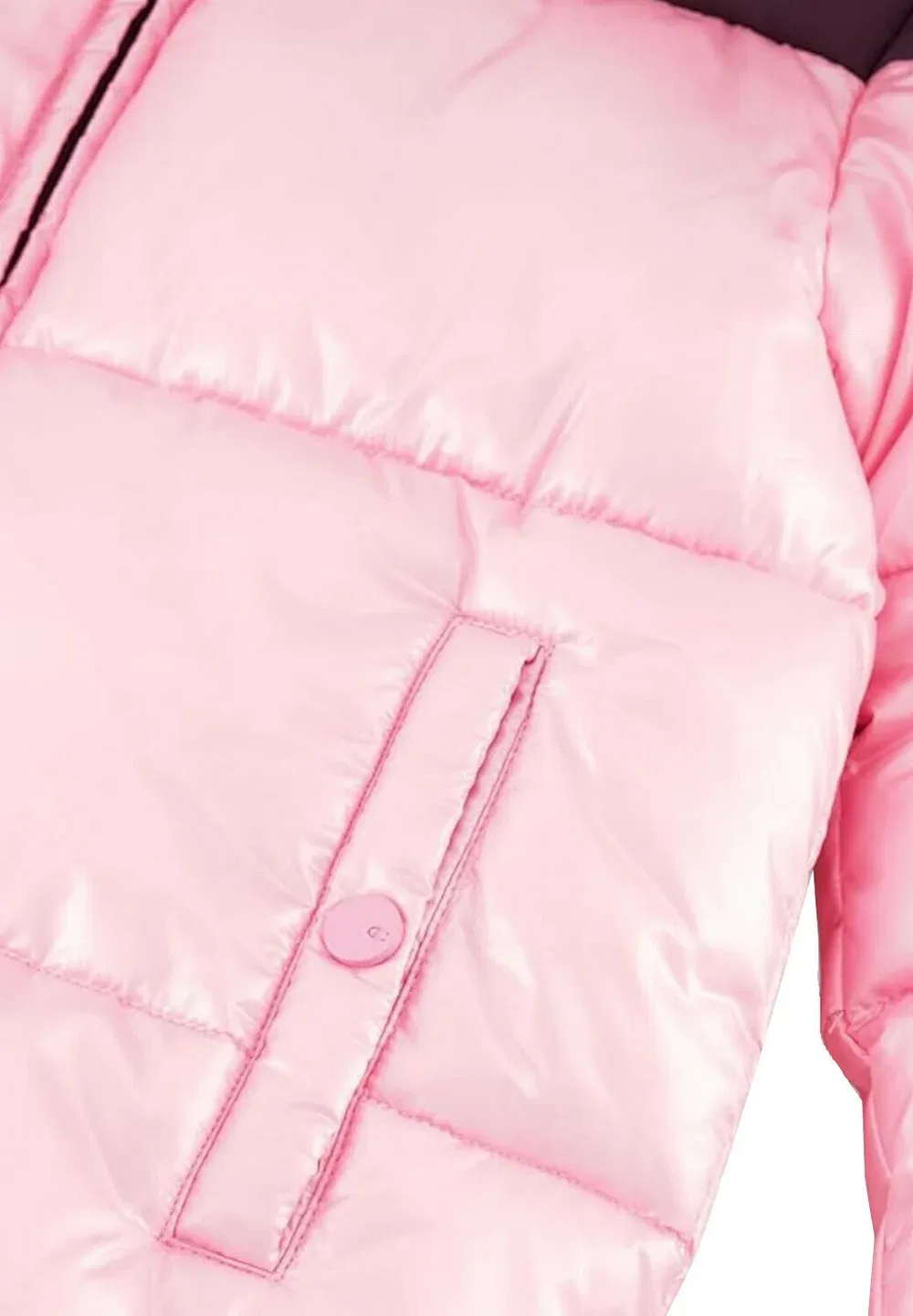 Куртка с капюшоном, цвет PS146 - зимняя куртка Champion, Light Pink — фото 3