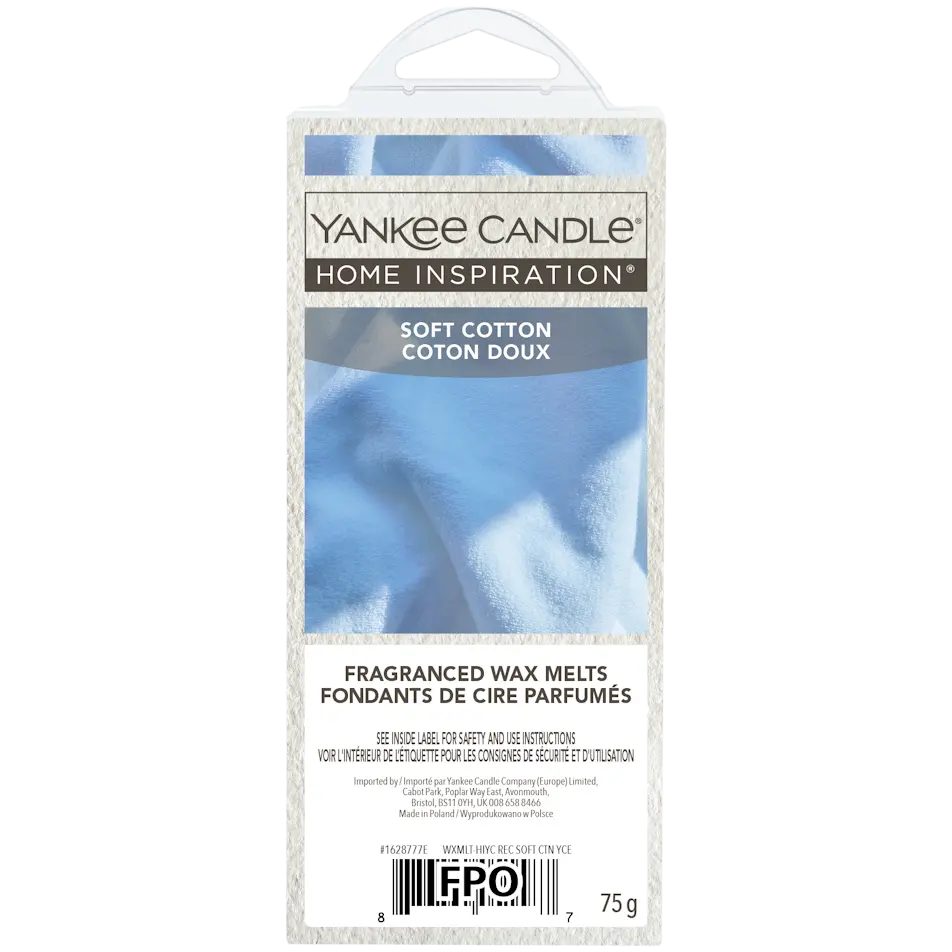 

Yankee Candle Soft Cotton ароматический воск, 75 г