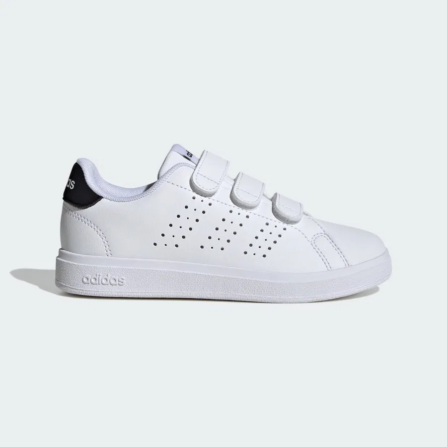 Детские спортивные кроссовки с 3 полосками Advantage Base 2.0 adidas, Белый