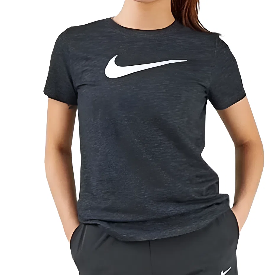 Женская футболка с круглым вырезом Nike, Dark Gray — фото 4