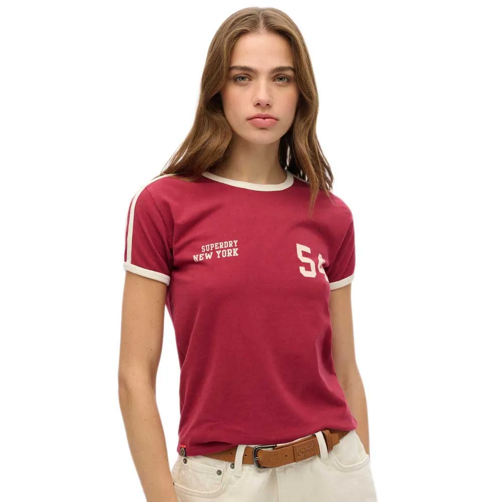 

Футболка с коротким рукавом Superdry Atheltic Essential, красный