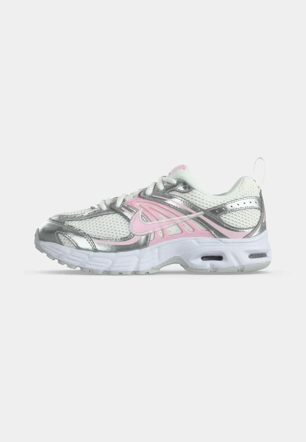 Кроссовки Air Max Moto 2K Lace унисекс Nike Sportswear, White/Pink Foam/Pure Platinum-Coloured/Metallic Silver-Coloured — фото 2