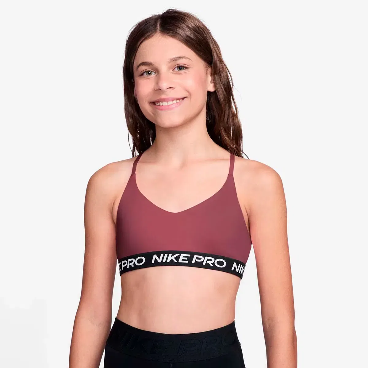 Детский топ Indy Bra Nike, Rojo