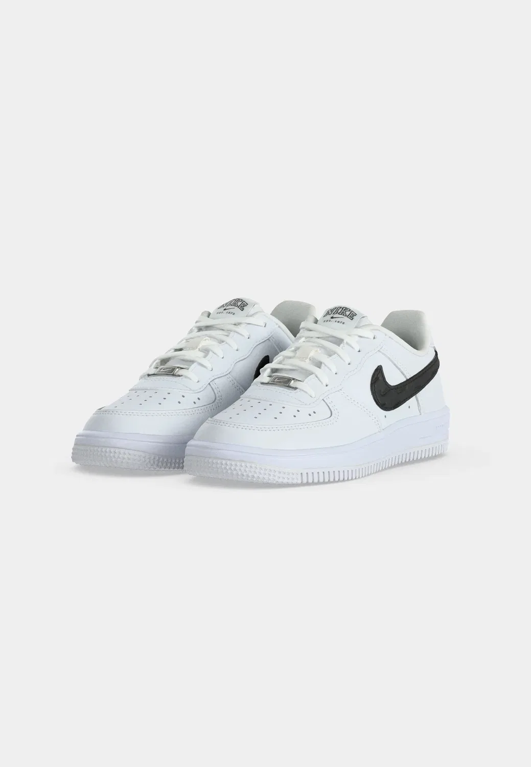 Кроссовки Force 1 Lace унисекс Nike Sportswear, White/Black — фото 3