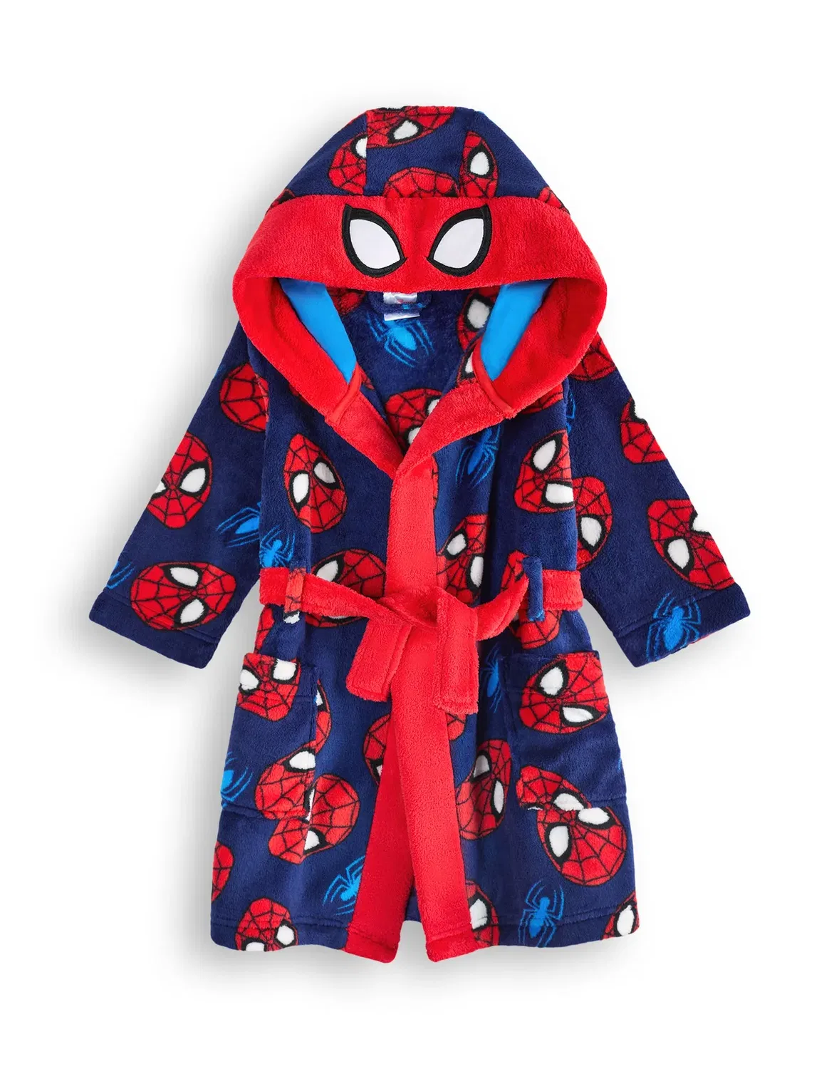 Детский халат с капюшоном Marvel, Red