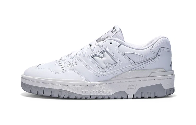 Детские кроссовки на шнуровке New Balance, Pure White