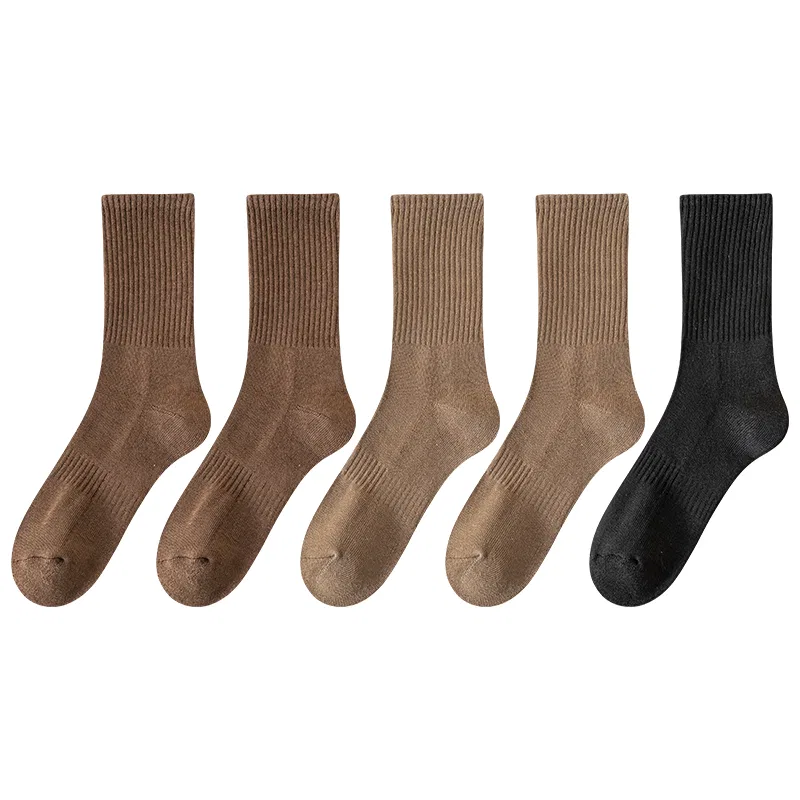 Детские носки до середины икры 5 пар Модель Mid-Calf Socks Unisex MIIOW