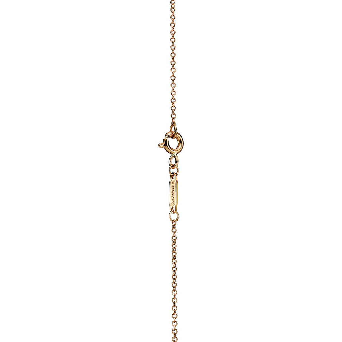 Подвеска Tiffany & Co. Return to Tiffany Double Heart Tag, золото — фото 3