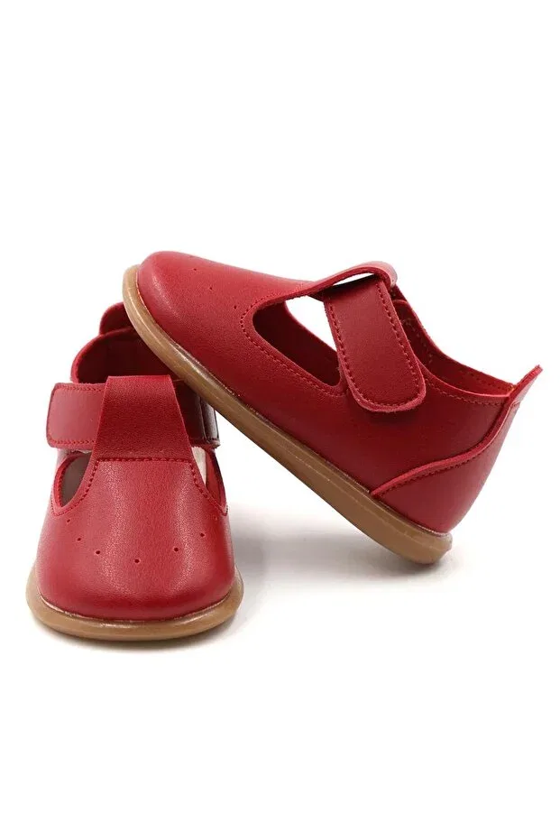 Детские ортопедические туфли для мальчиков Macco Shoes, Red — фото 2