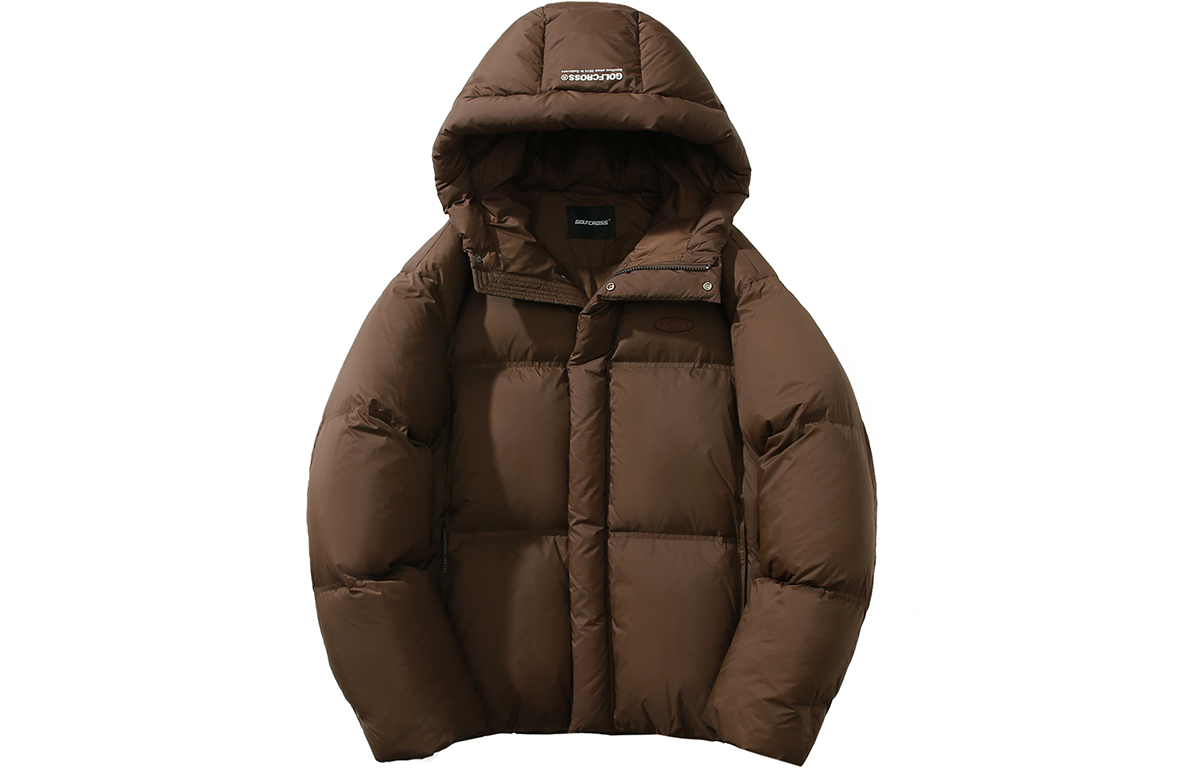 

GOLFCROSS Унисекс пуховик, Coffee