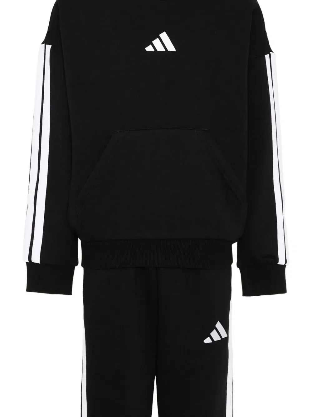 Спортивный костюм с логотипом adidas Kids, черный — фото 4
