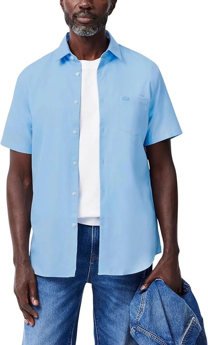 Lacoste мужская рубашка с коротким рукавом Regular Fit из основной коллекции, Overview