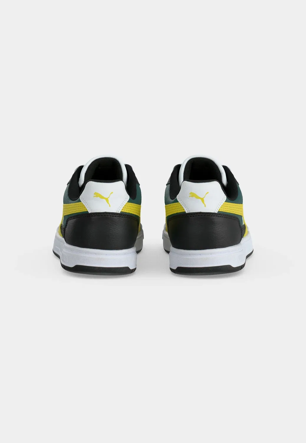 Caven iii block jr унисекс - кроссовки Puma, Black/Citrus Bloom/White — фото 4
