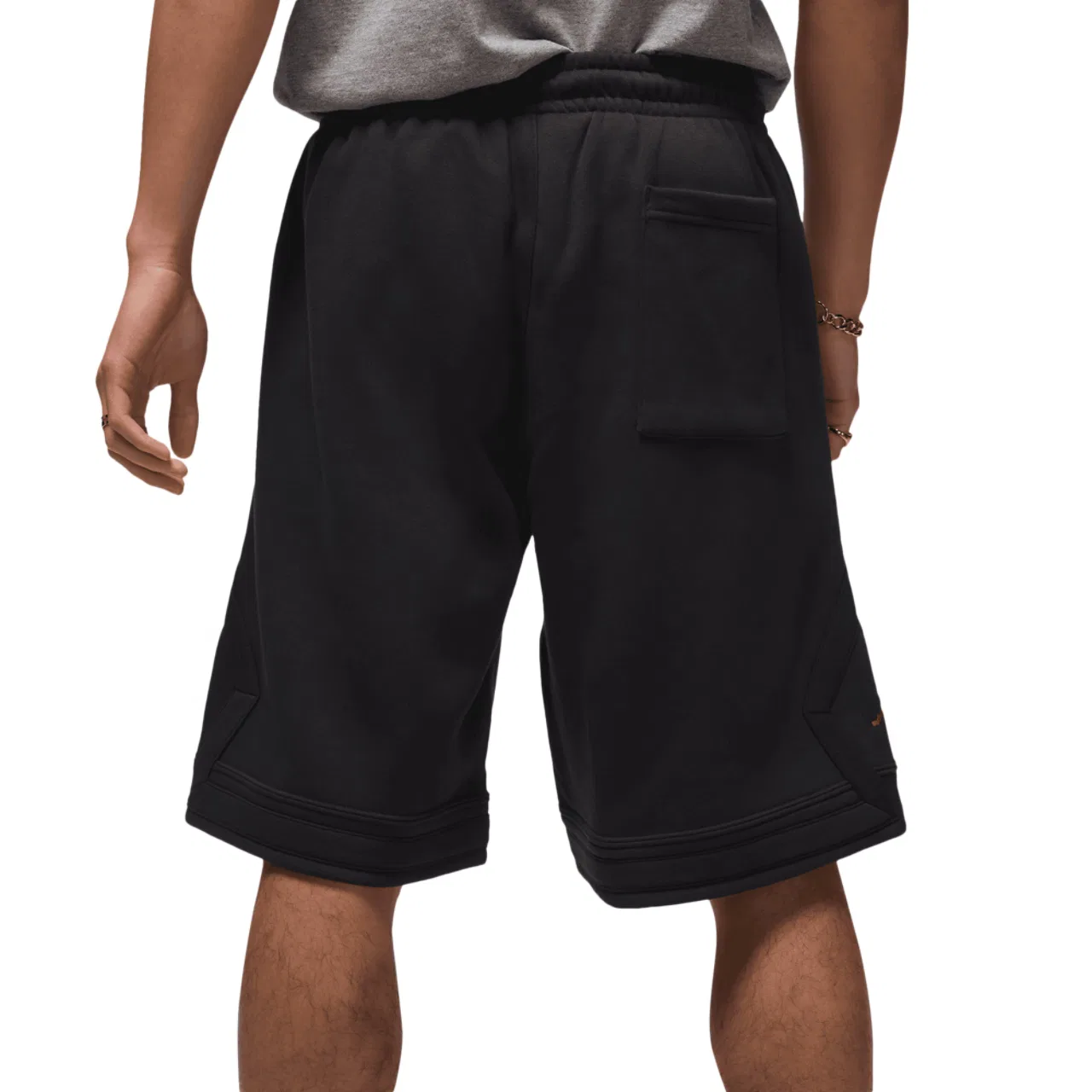 Шорты мужские Oversize Stretch Jordan, красный/черный — фото 2