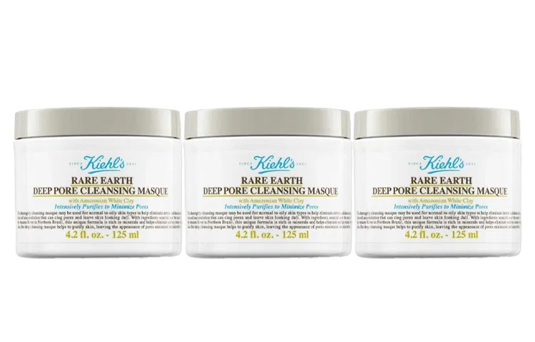 Очищающая маска Kiehl's, 125 мл, 3 шт, Amazon White Clay, Kiehl's, White