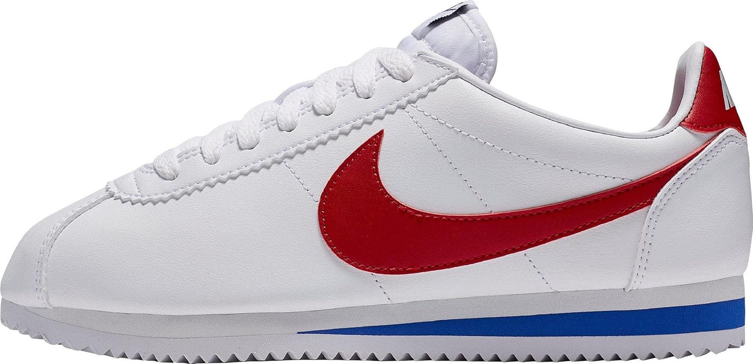 Кроссовки Nike Cortez GS для мальчиков и девочек, белый/красный