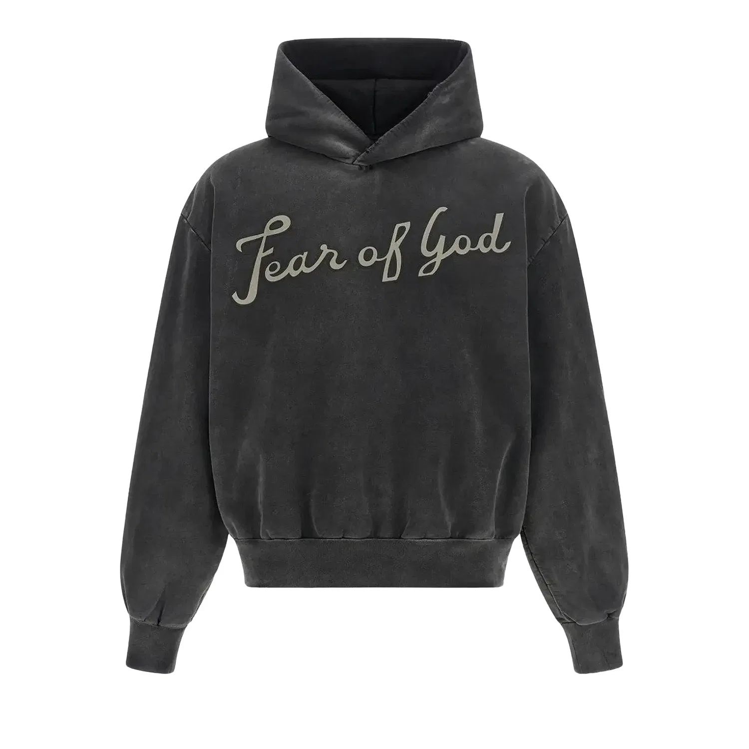 Толстовка Fear of God 26 Classic Fit Half Raglan Hoodie, черный