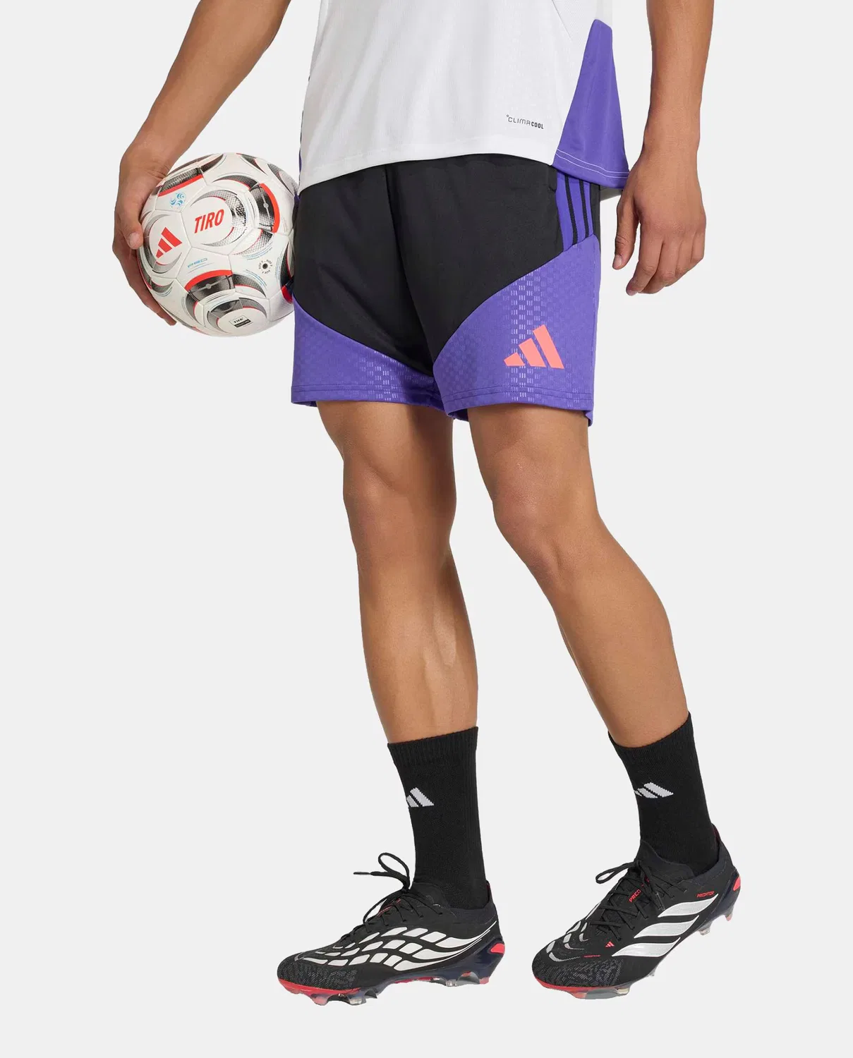Мужские брюки короткий, Tiro 26, adidas, черный